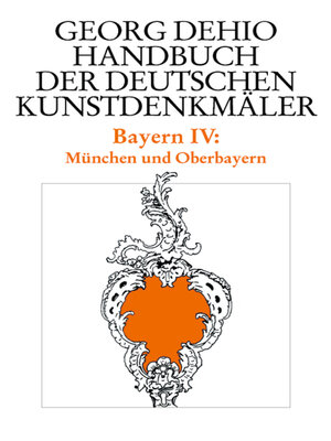 cover image of Dehio--Handbuch der deutschen Kunstdenkmäler / Bayern Bd. 4
